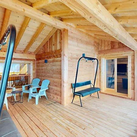 Σαλέ 5* Avec Et Jacuzzi - 15 Personnes - Acces Pistes - Parking Prive *