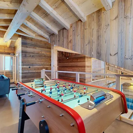 Σαλέ 5* Avec Et Jacuzzi - 15 Personnes - Acces Pistes - Parking Prive